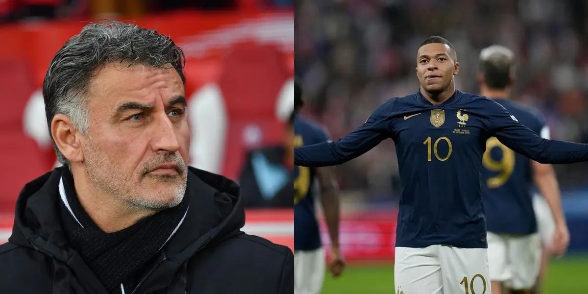 The French national team's coach made a curious request to PSG's coach directly before today's match against Denmark for UEFA Nations League