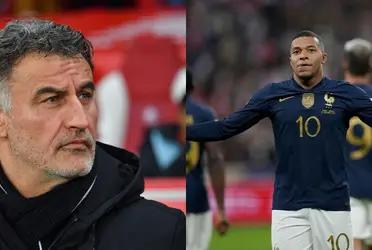 The French national team's coach made a curious request to PSG's coach directly before today's match against Denmark for UEFA Nations League