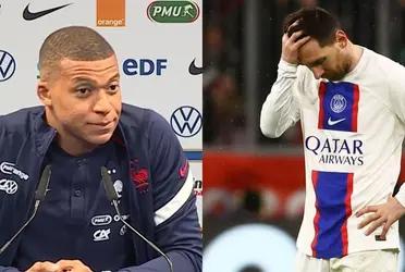 The French star, Mbappé, chose the best in history, Messi is not in his decision