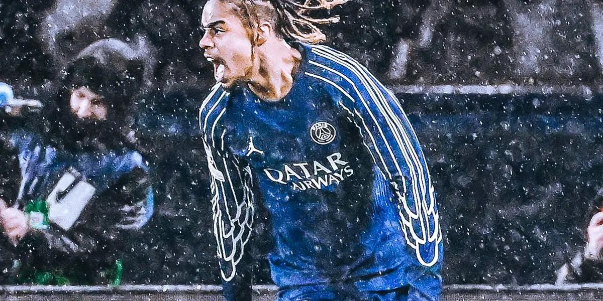 The French striker gave PSG the lead in the crucial Champions League match against Stuttgart