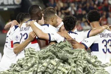 The French team is characterized by investing a lot of money in its players.