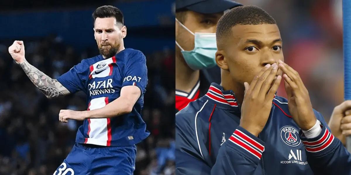 The Frenchman could not help but be moved by the masterful goal scored by the ultimate Ballon d'Or winner.