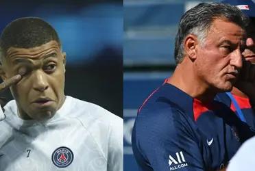 The Frenchman had a gesture that drew attention after PSG's victory against Lorient.