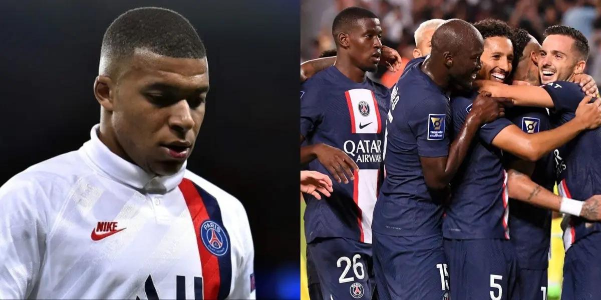 The frenchman has been pointed out by his teammates and is losing support in France