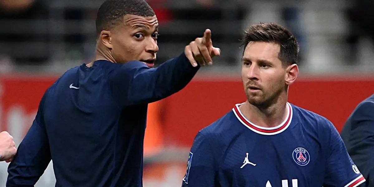 The Frenchman, in his attempt to collect the second penalty against Montpellier, apparently shoved Messi’s shoulder.