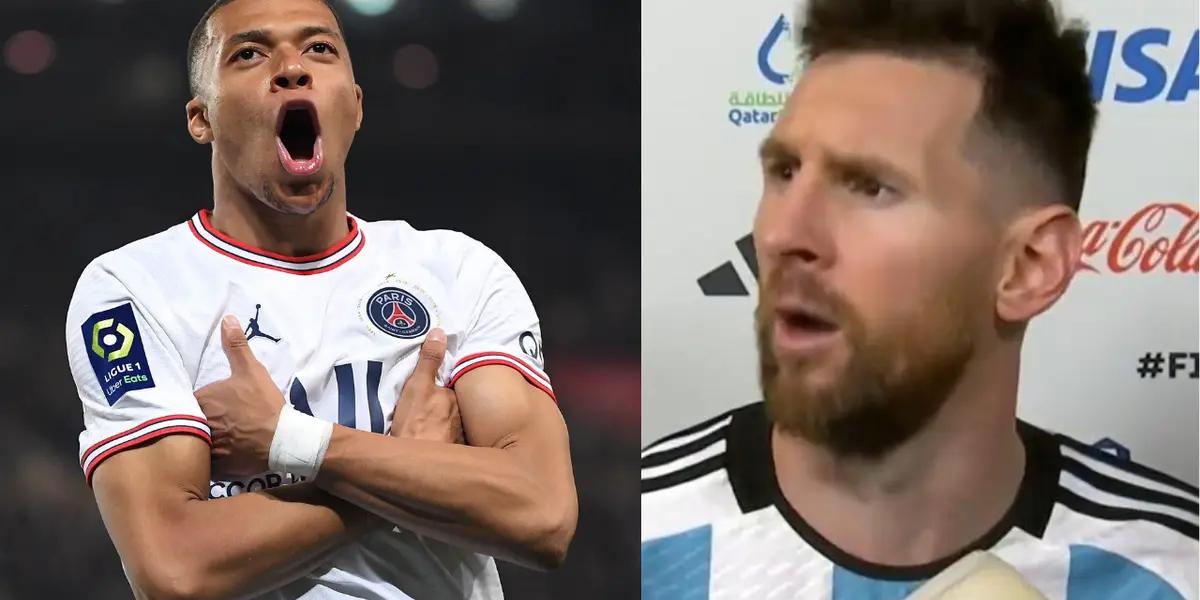 The Frenchman requests a teammate in the French National Team to reinforce the offensive zone of the Parisian team