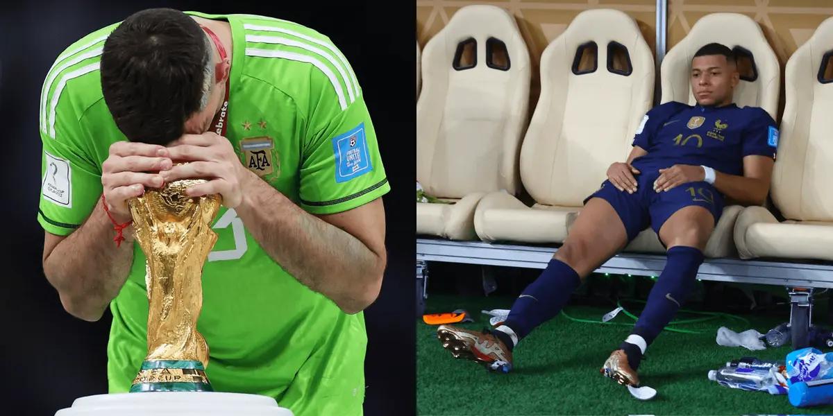 The Frenchman talked about more before the competition and Dibu gave a show of greatness after the World Cup final.