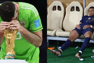 The Frenchman talked about more before the competition and Dibu gave a show of greatness after the World Cup final.