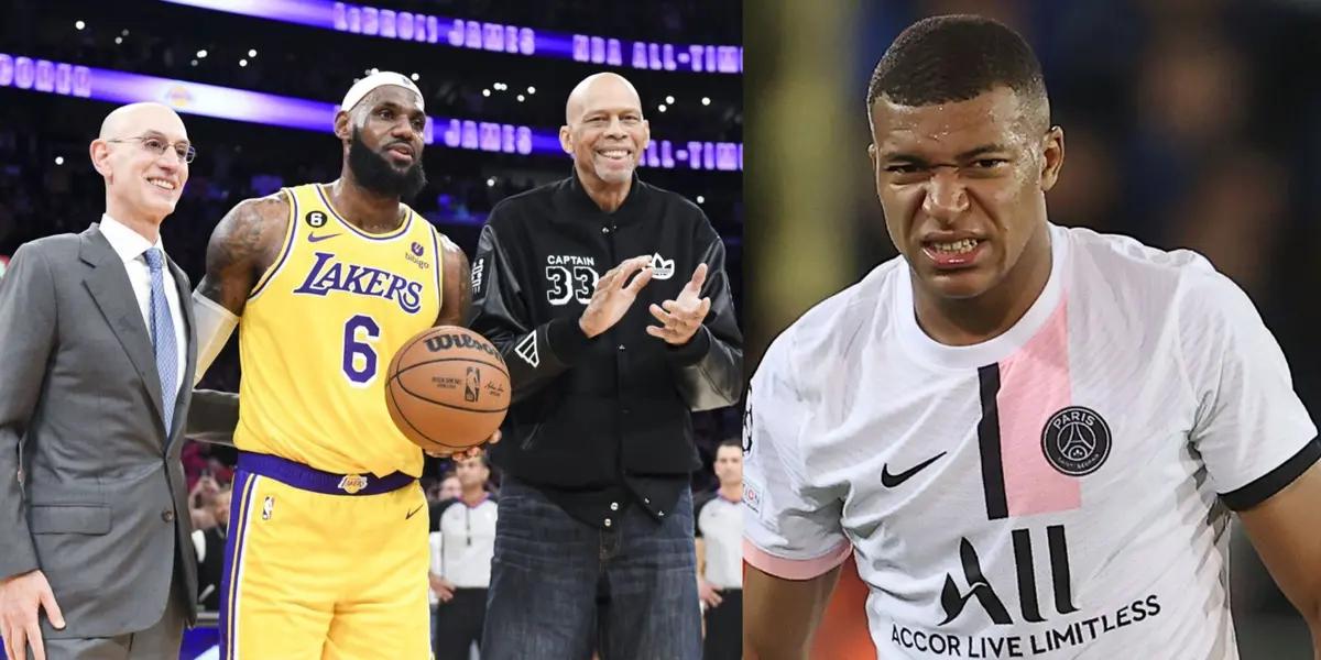 The Frenchman was active on social networks after what was done by the NBA star