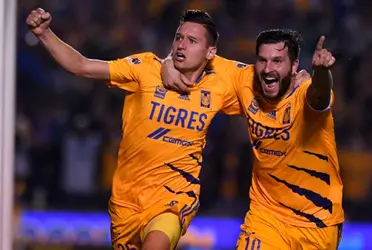 The Frenchmen connection has yielded results once again. Tigres has the lead in the first half.