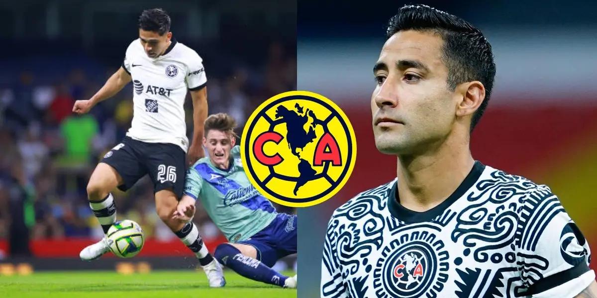 The fullback Salvador Reyes has already done in a game, more than Luis Fuentes all year.