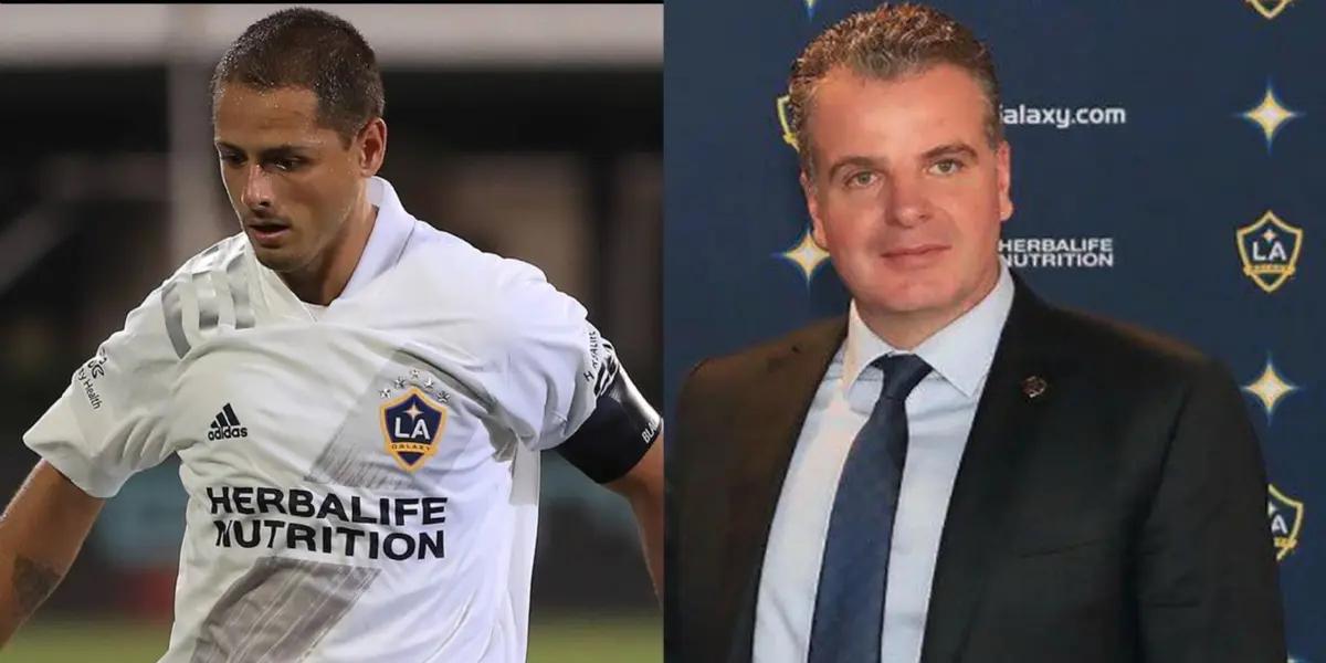 The General Manager of LA Galaxy put an end to all the rumors and revealed what the franchise will do with the Mexican player.