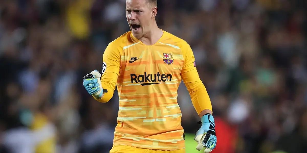 The German goalkeeper had an amazing match in Barça's first win of the season.