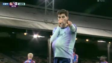 The German scored the goal to give Arsenal a 3-1 win over Crystal Palace.