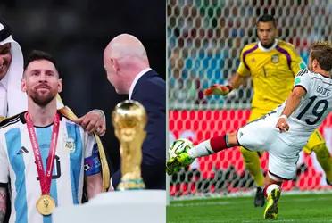 The German, who embittered the National Team eight years ago, highlighted what Argentina had done in Qatar