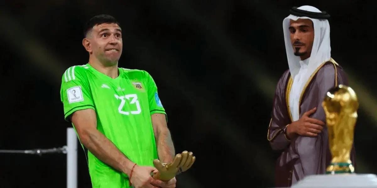 The goalkeeper of the National Team was a trend for what he did after winning the World Cup in Qatar