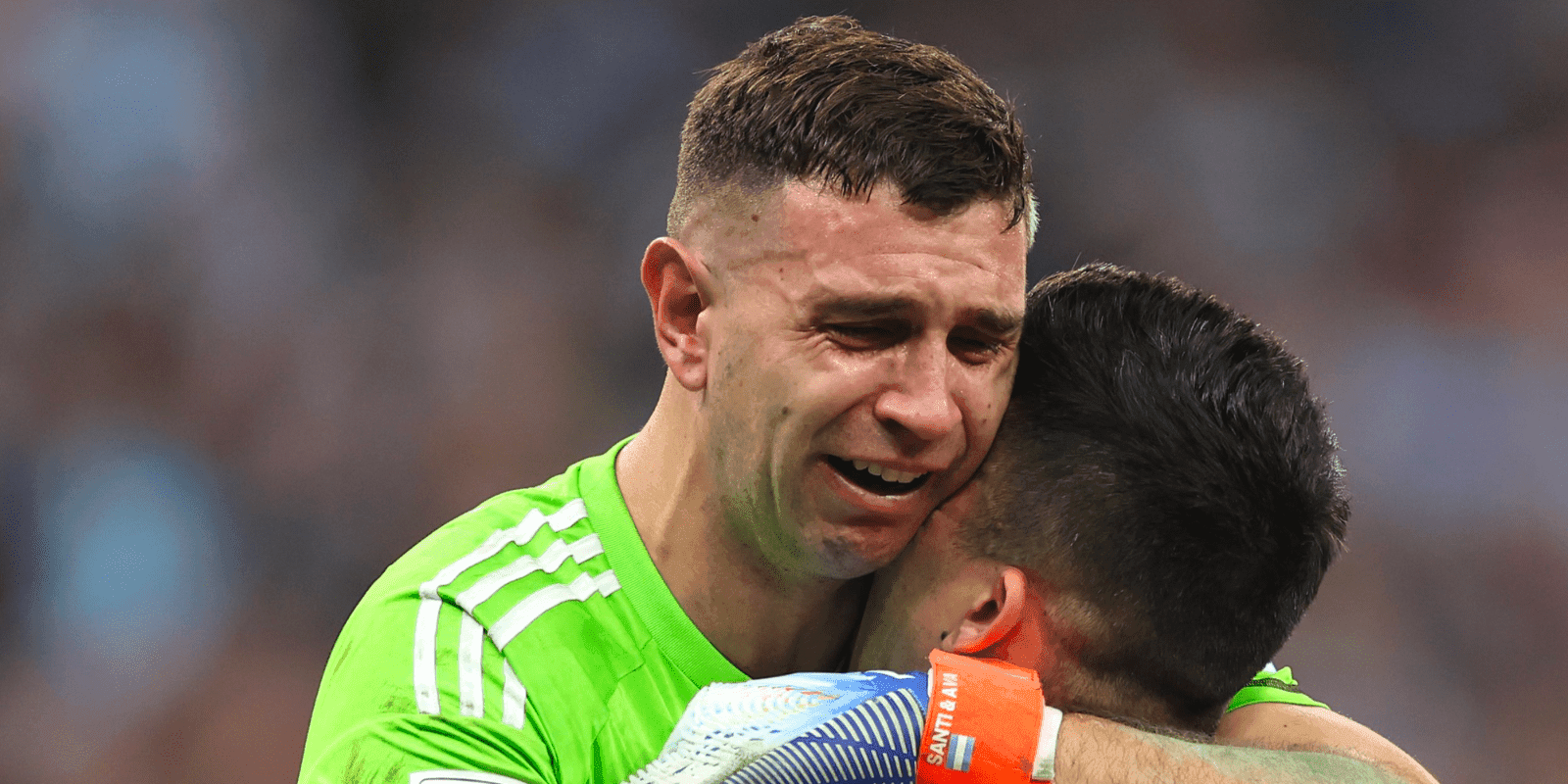 The goalkeeper of the National Team was chosen as the best in his position and his celebration went around the world