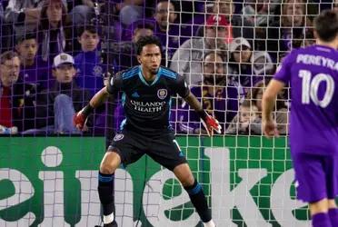 The goalkeeper of the Peruvian team had the chance to go to Europe but preferred to continue in Orlando City SC