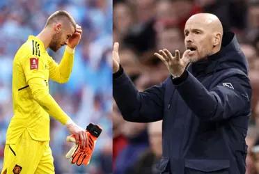 The goalkeeper's contract is up and this is what Manchester United will do with the Spaniard