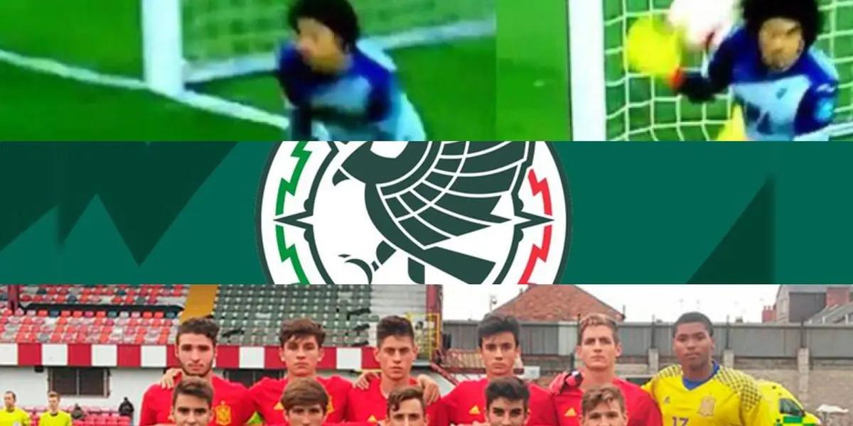 The goodbye of Guillermo Ochoa at last. There is a goalkeeper who breaks it without so much press, he has already reached the first team, he will play in the Spanish League and says yes to the Tri