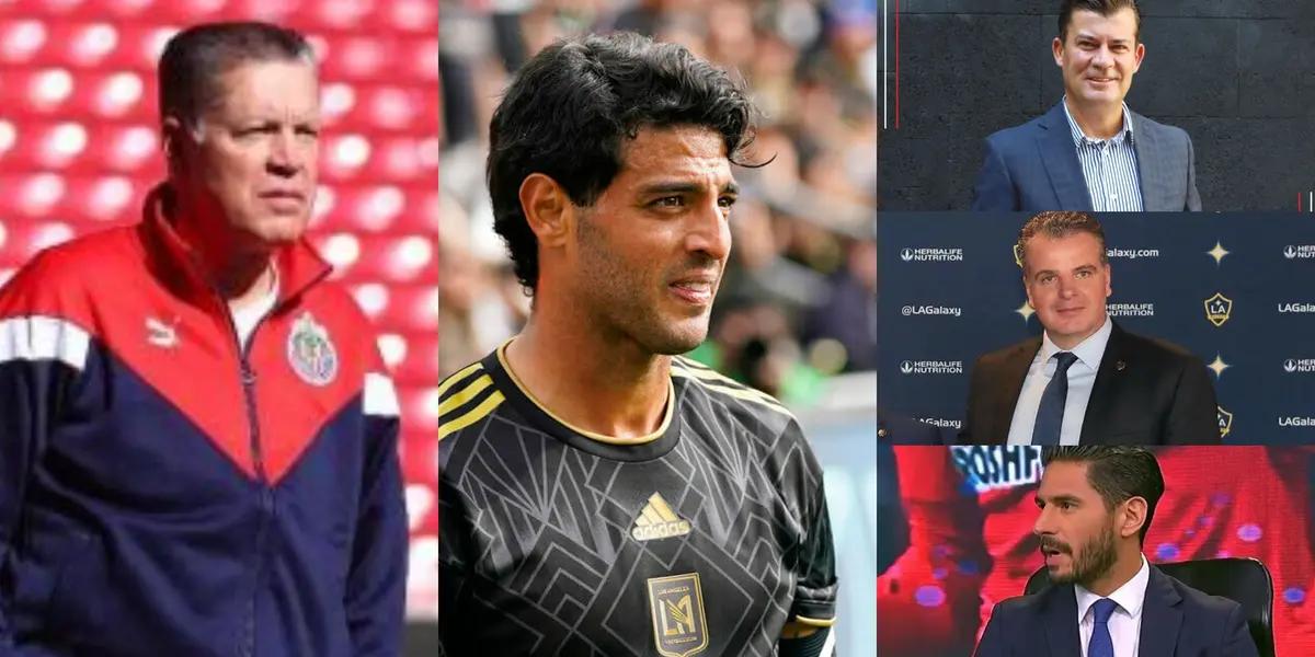 The Guadalajara fan points to Ricardo Pelaez as the person responsible for the mediocre level of Guadalajara. There is a sporting director who would be able to convince Carlos Vela to return.