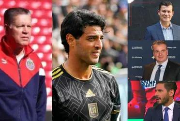 The Guadalajara fan points to Ricardo Pelaez as the person responsible for the mediocre level of Guadalajara. There is a sporting director who would be able to convince Carlos Vela to return.
