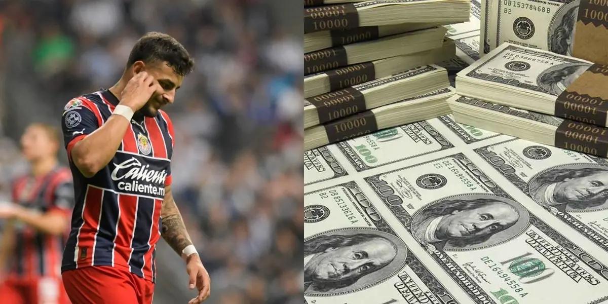 The Guadalajara striker has one of the club's most millionaire salaries