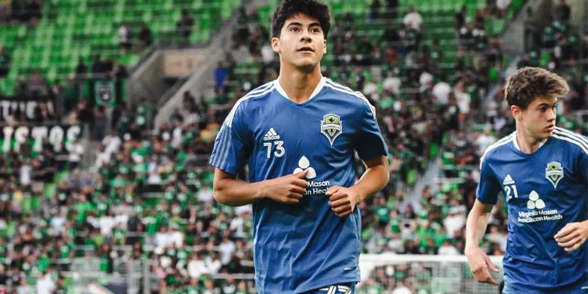 The Hispanic-born player caught everyone's attention yesterday when he made his debut in an official match of the tournament.