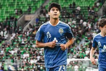 The Hispanic-born player caught everyone's attention yesterday when he made his debut in an official match of the tournament.