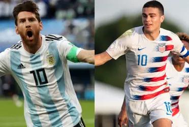 The historic USMNT player spoke in the pre-match against Wales and spoke about his son Giovanni Reyna.