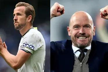 The image of Harry Kane and Manchester United that has caused excitement among fans