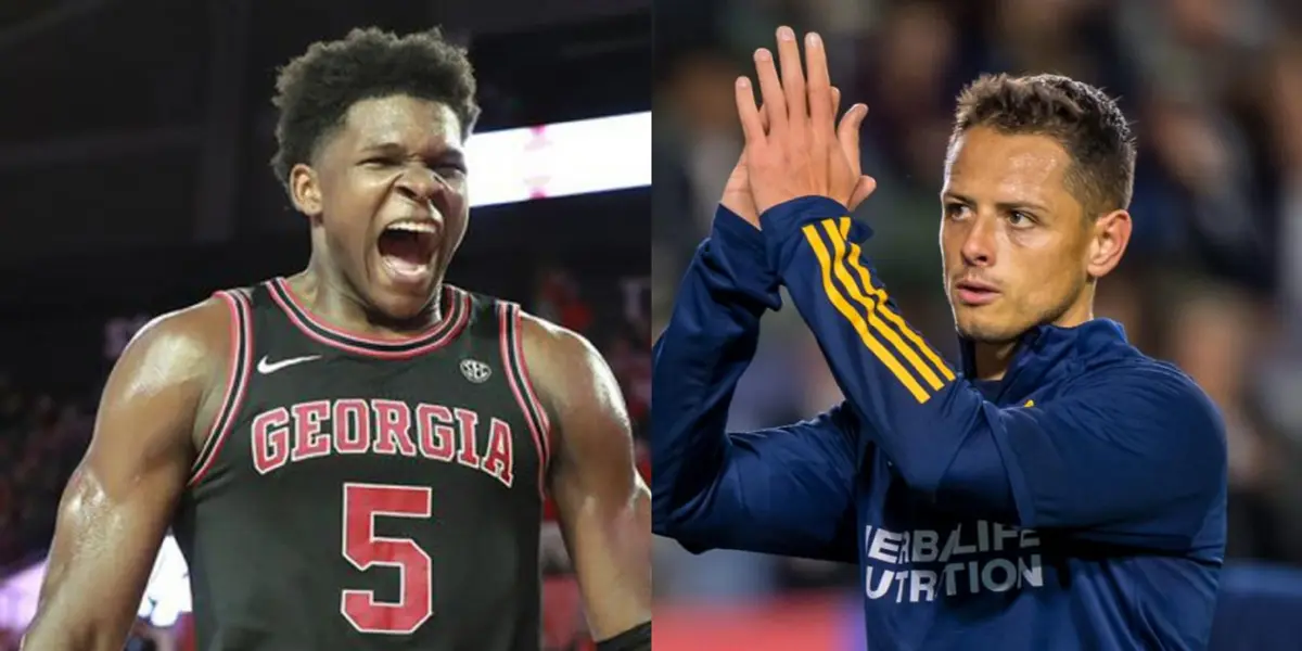 The incredible difference between the salary of Javier Hernandez and Anthony Edwards, No. 1 in the NBA draft. 