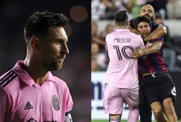 The incredible tackle of Lionel Messi's bodyguard