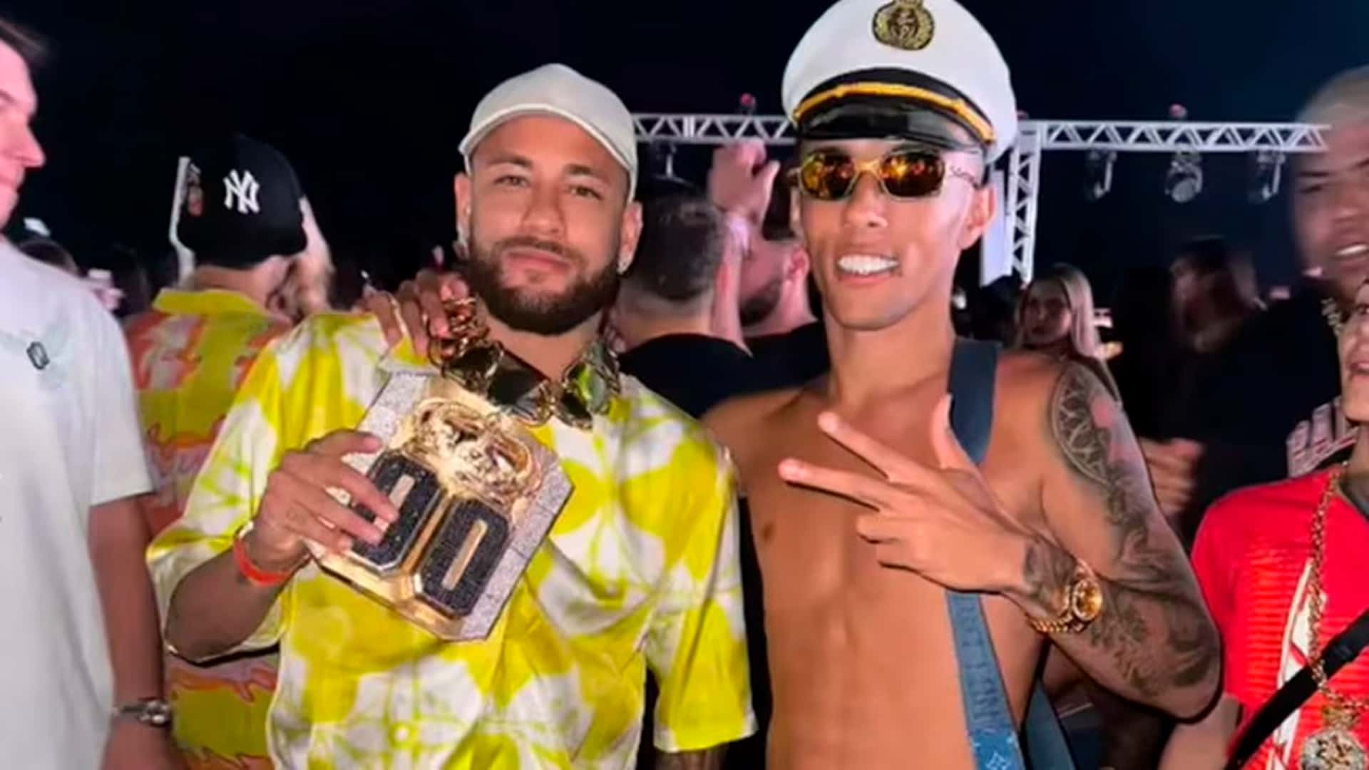 The influencer was part of the experience organized by Neymar Jr, a player for Al-Hilal of Saudi Arabia.