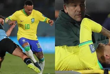 The injury that the talented Brazilian had in the match against Uruguay was confirmed.