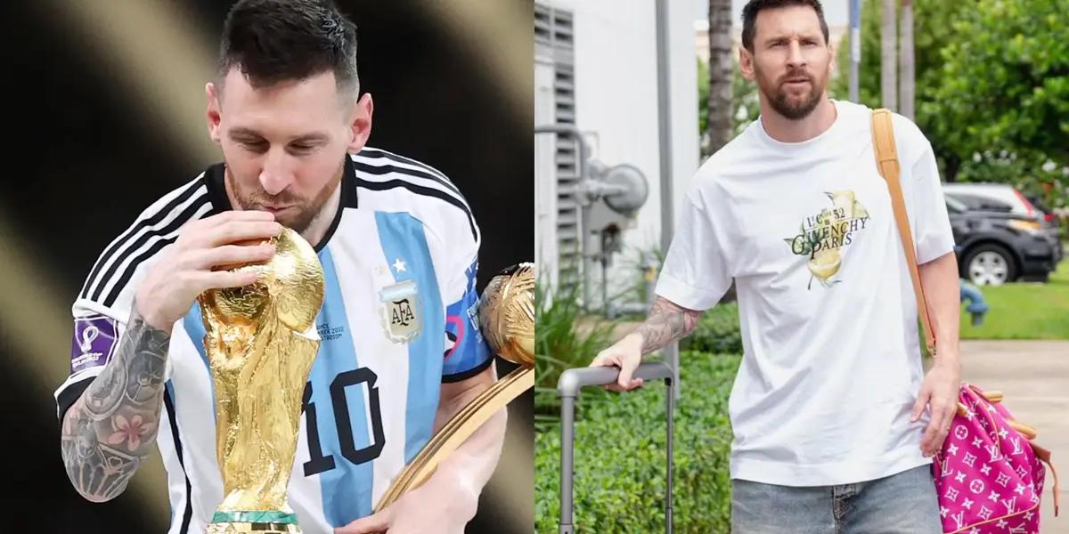 The Inter Miami forward captured everyone's intention for his new purchase