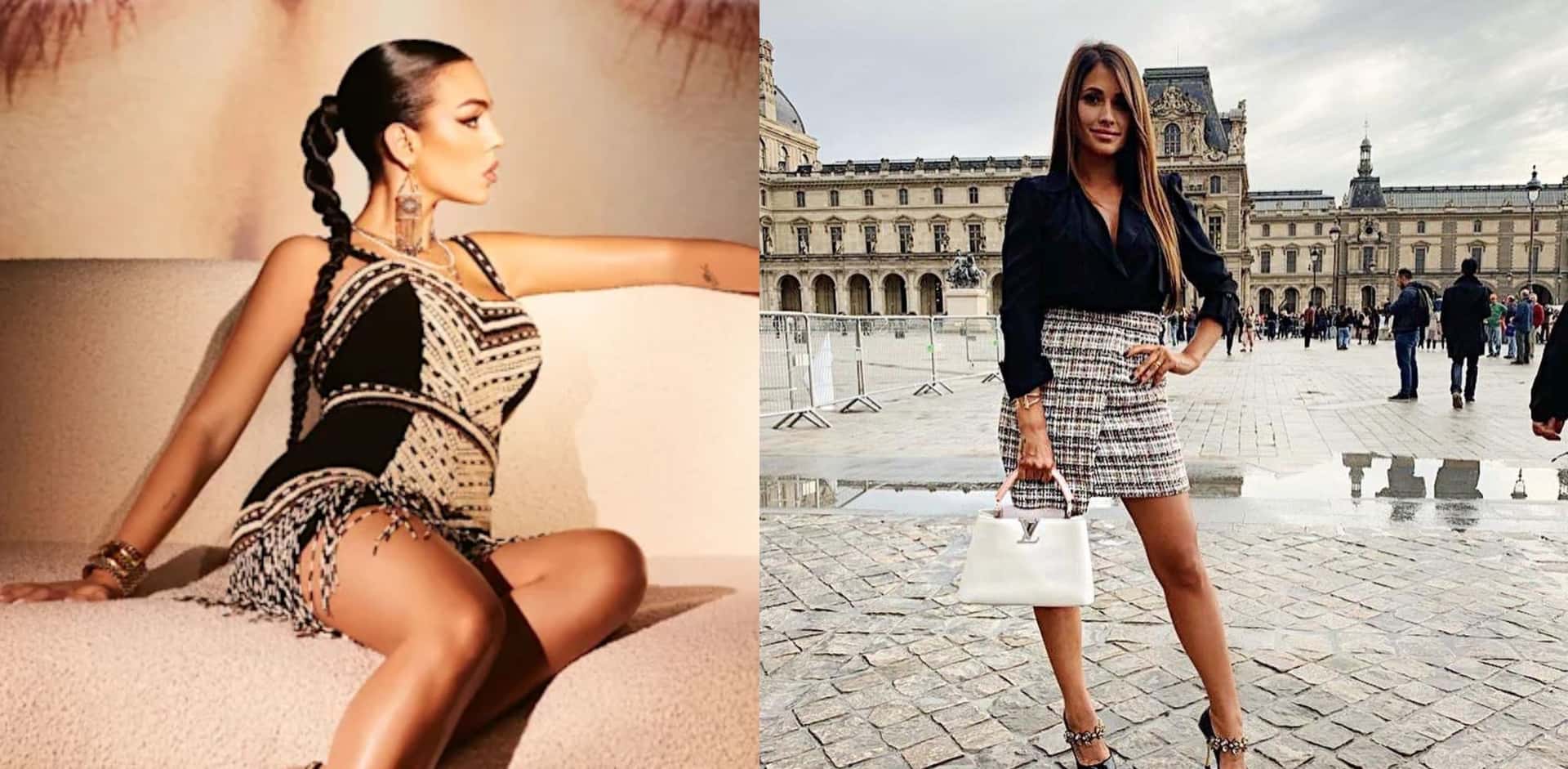 The interesting contrast between Georgina and Antonella...