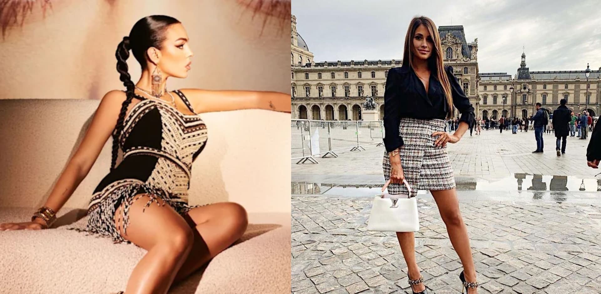 The interesting contrast between Georgina and Antonella...