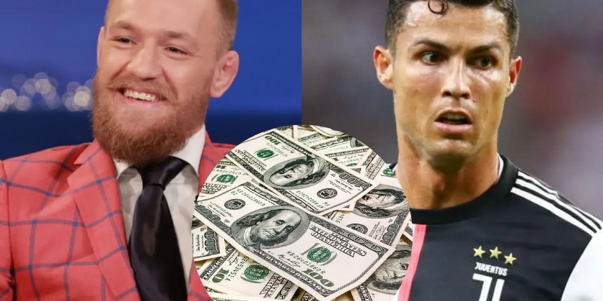 The Irish boxer will gain this fortune with which he humiliated CR7.