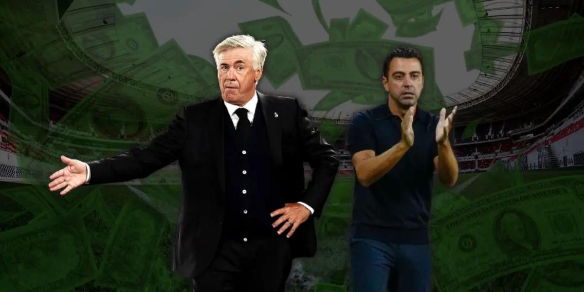 The Italian coach has a very high salary compared to the leader of FC Barcelona, Xavi Hernández.