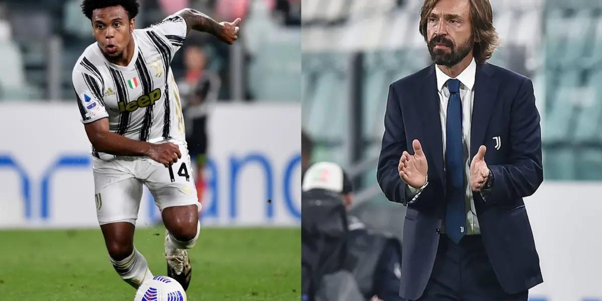 The Juventus coach gave a press conference and spoke about the American player