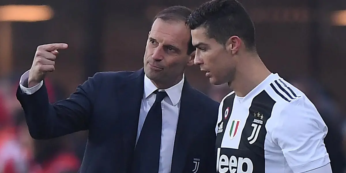 Cristiano Ronaldo's new coach at Juventus, protagonist of a great scandal