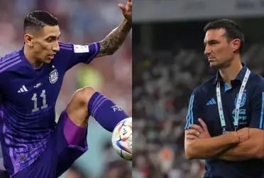 The Juventus player came out in the plugin and when asked about his condition, the manager was decisive.