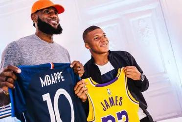 The Kylian Mbappé x Nike LeBron 18 sneakers are starting off this new year 2021 very strong