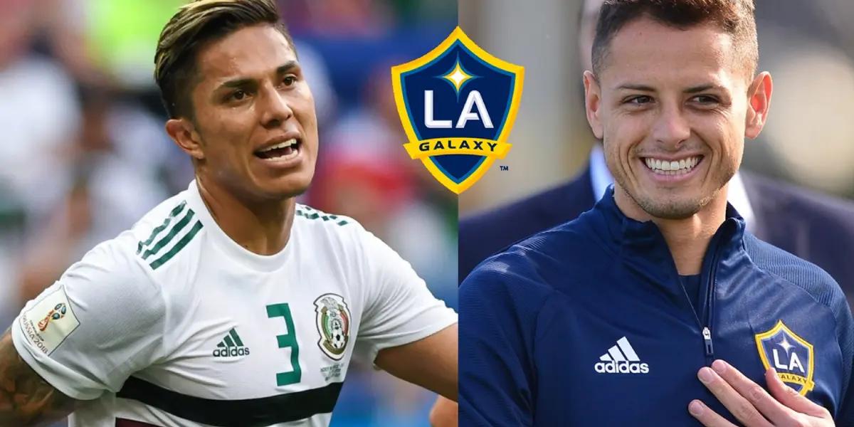 The LA Galaxy are looking for players to reinforce their squad for next season and a curious nod from Carlos Salcedo to Chicharito could make things easier.