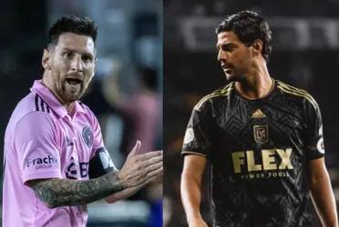 The LAFC footballer sends a message to Lionel Messi after his arrival in MLS