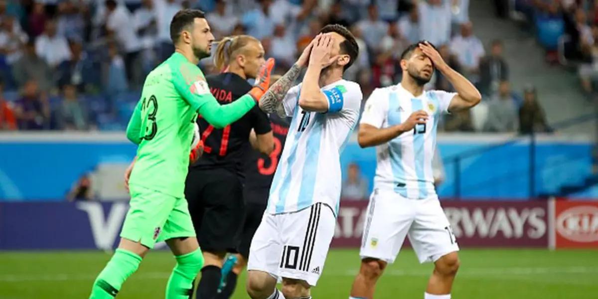 The last time the Albiceleste met the Croats they lost 3-0