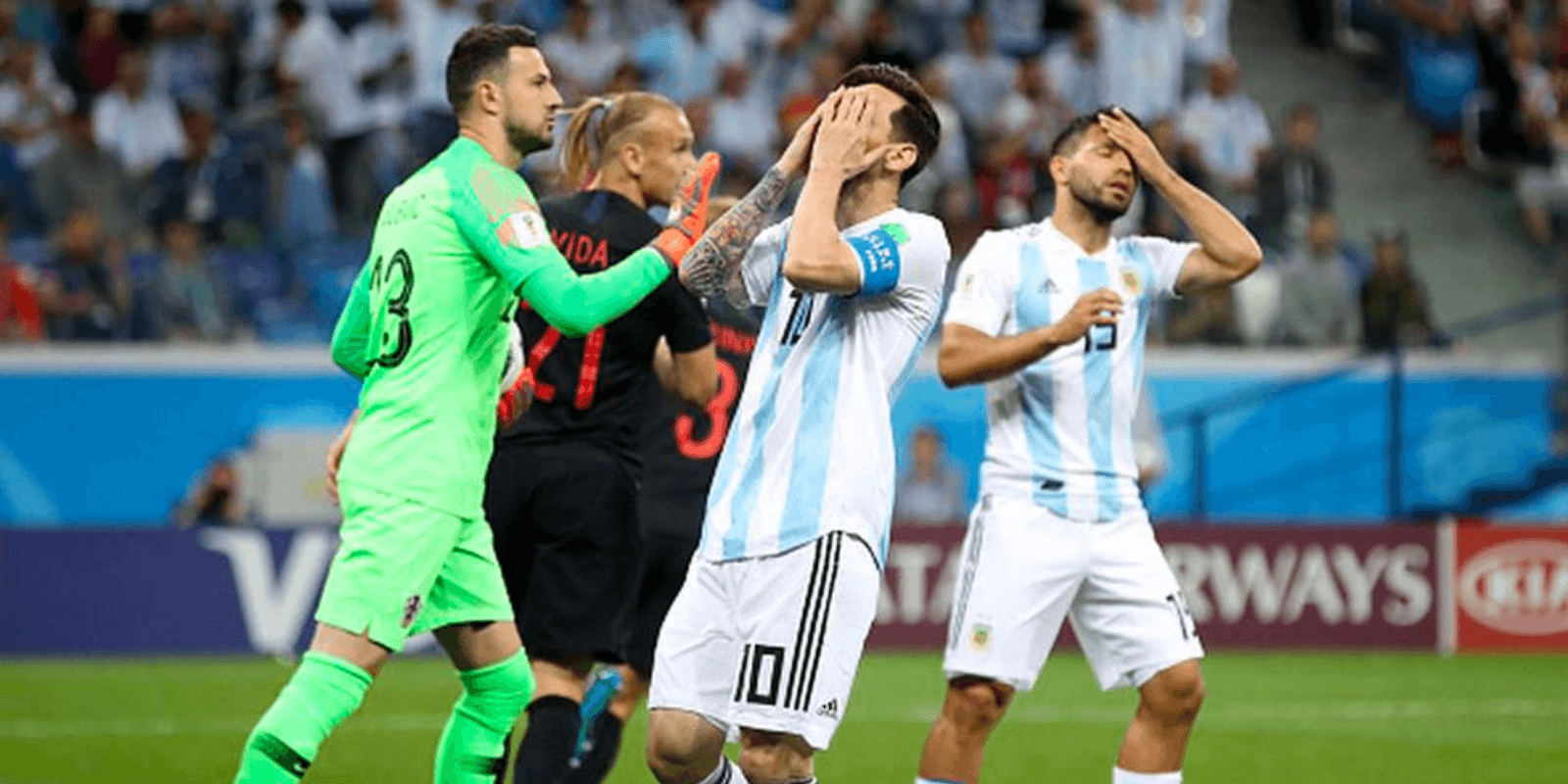 The last time the Albiceleste met the Croats they lost 3-0