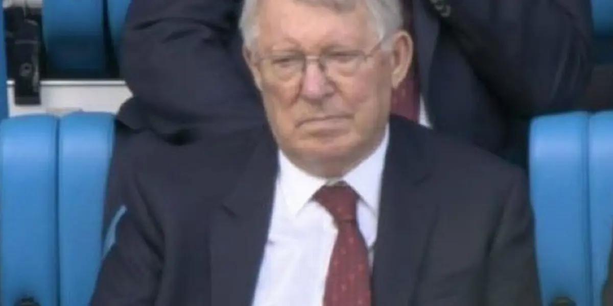 The legendary manager's face says more than a thousand words