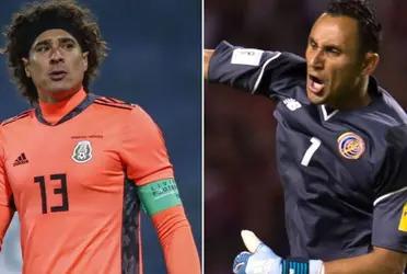 The lesson Navas teaches Ochoa, all because the Mexican goalkeeper decided to return early to Mexico.